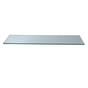 8" x 18" Rectangle Tempered Glass