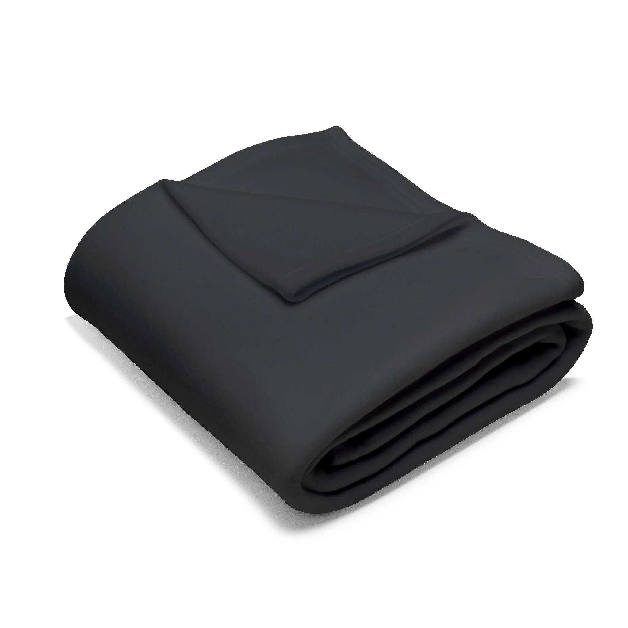 Arctic Fleece Blanket - Black Classic Logo