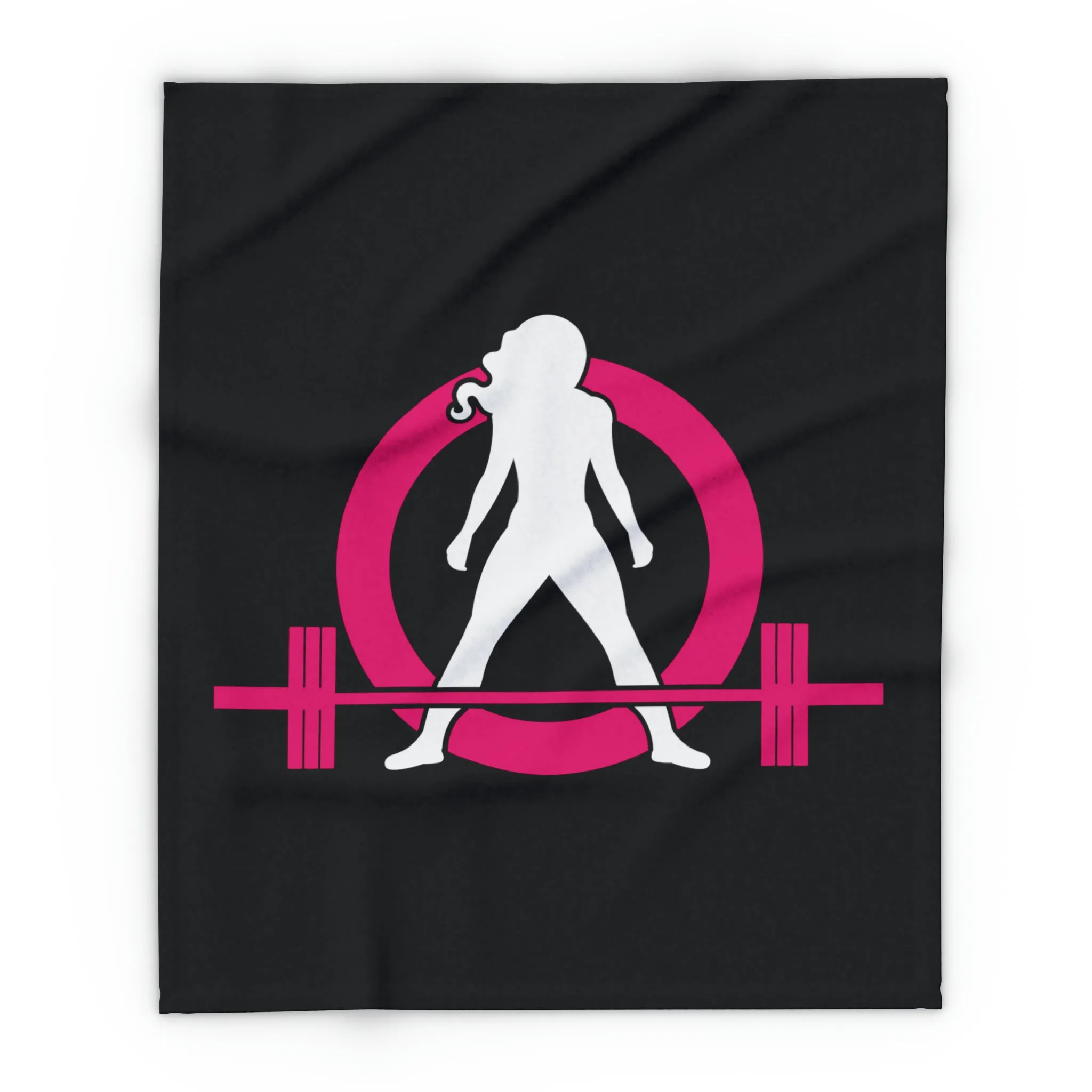 Arctic Fleece Blanket - Black Classic Logo