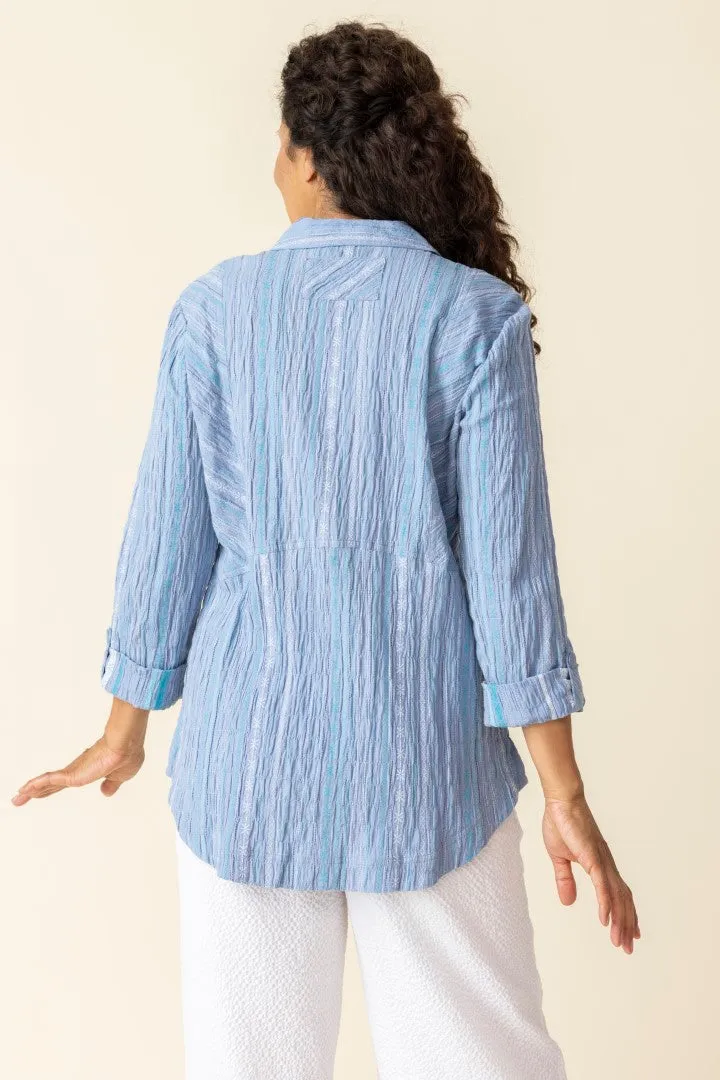 Baja Weave Boyfriend Tunic