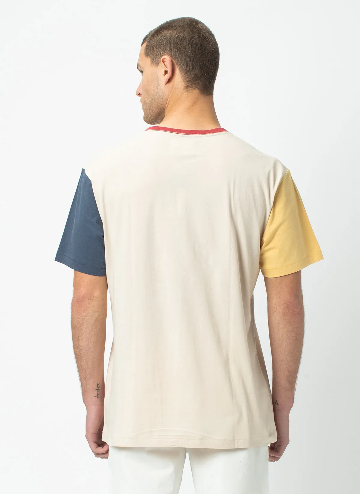 Beach Homie Tee Colour Block