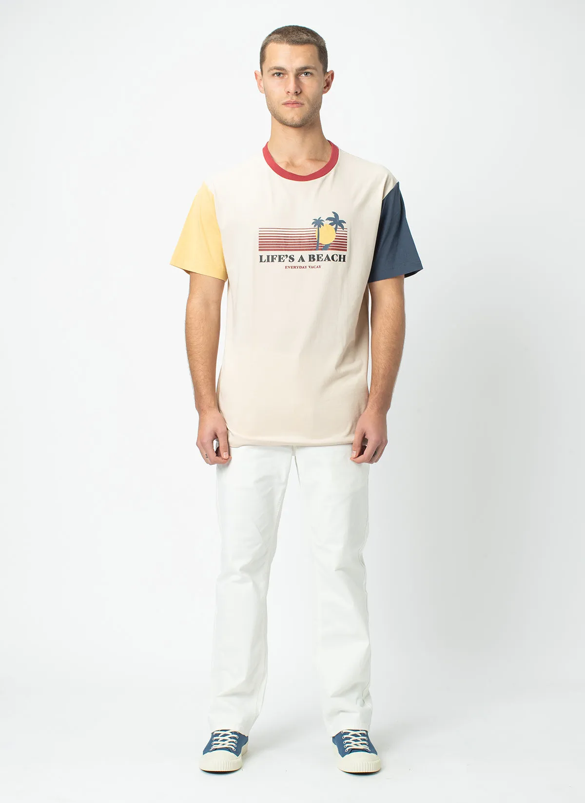 Beach Homie Tee Colour Block