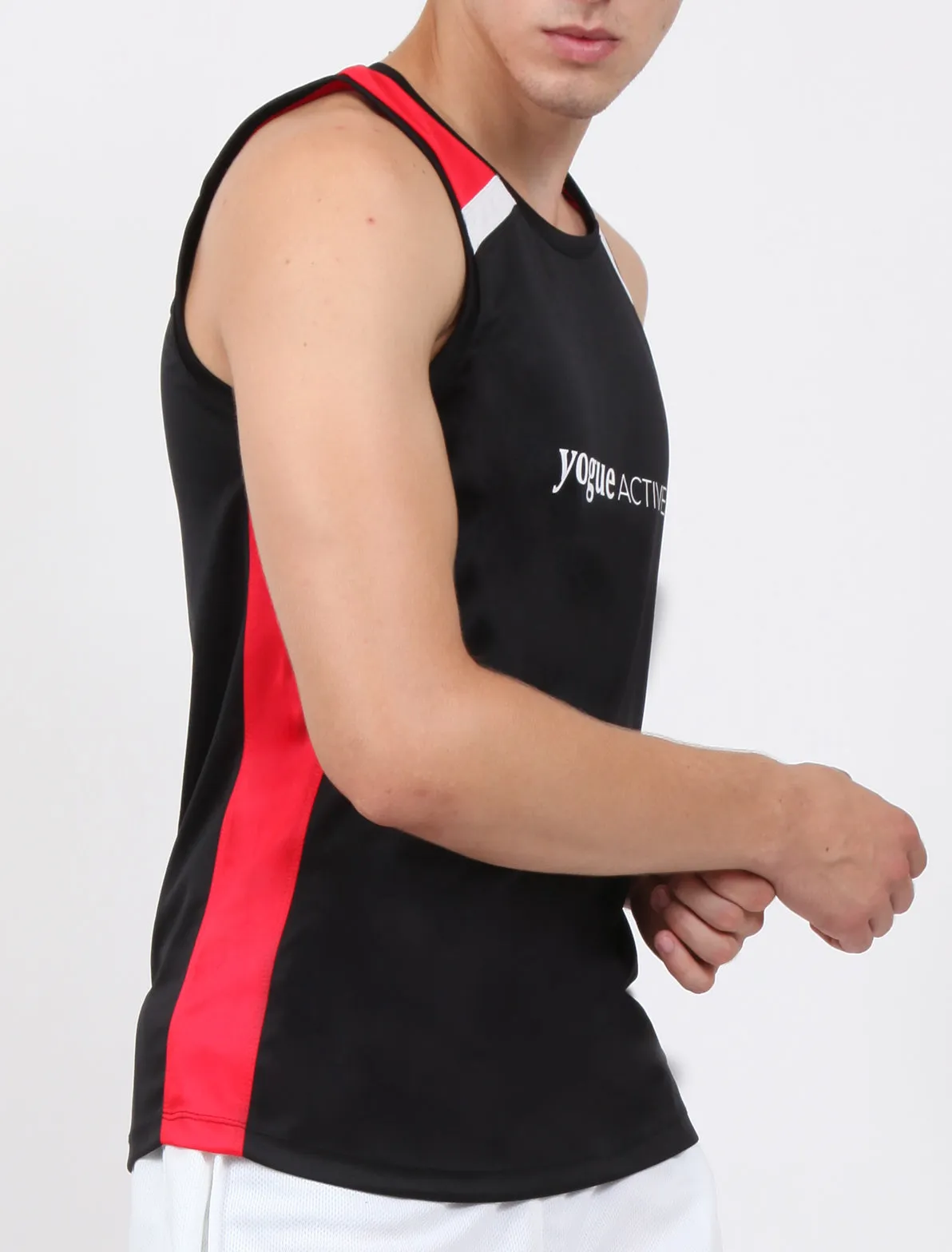 Black & Red Sleeveless