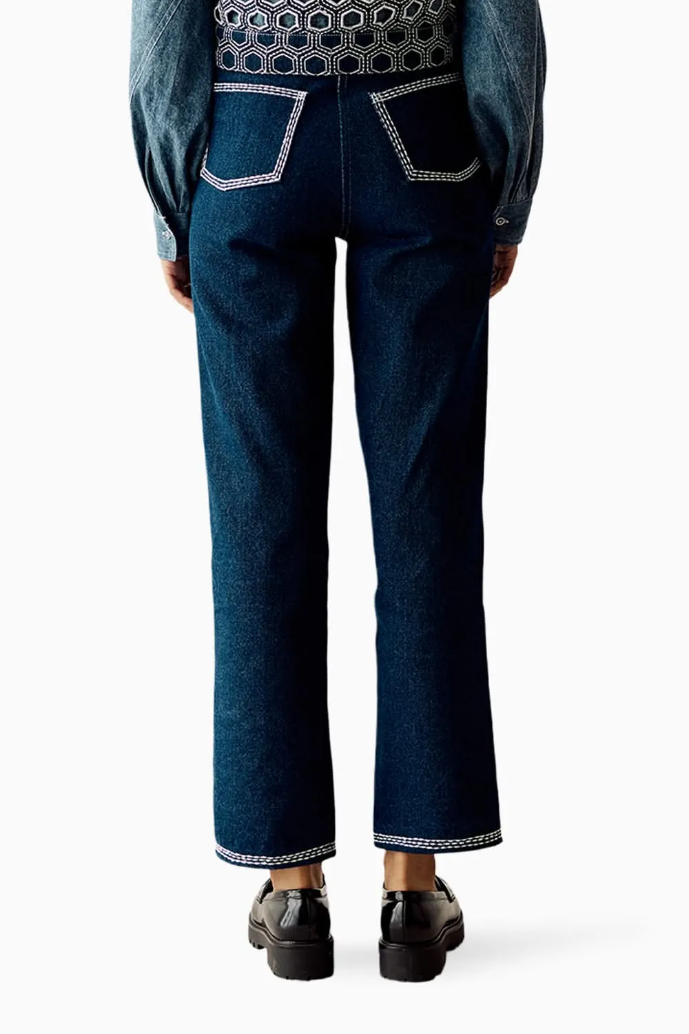 Blue Essence Denim Pants