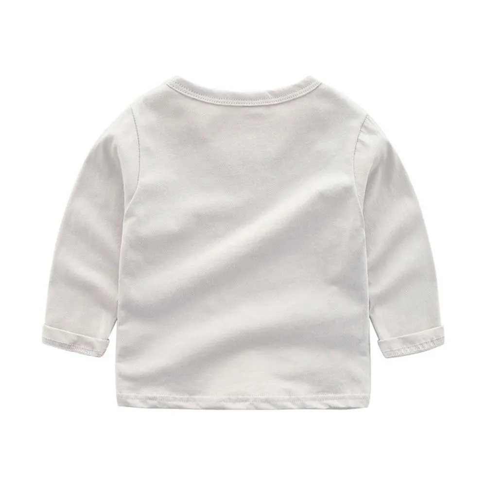Boys Letter Printed Long Sleeve Top & Pants Wholesale Boys Clothing Suppliers