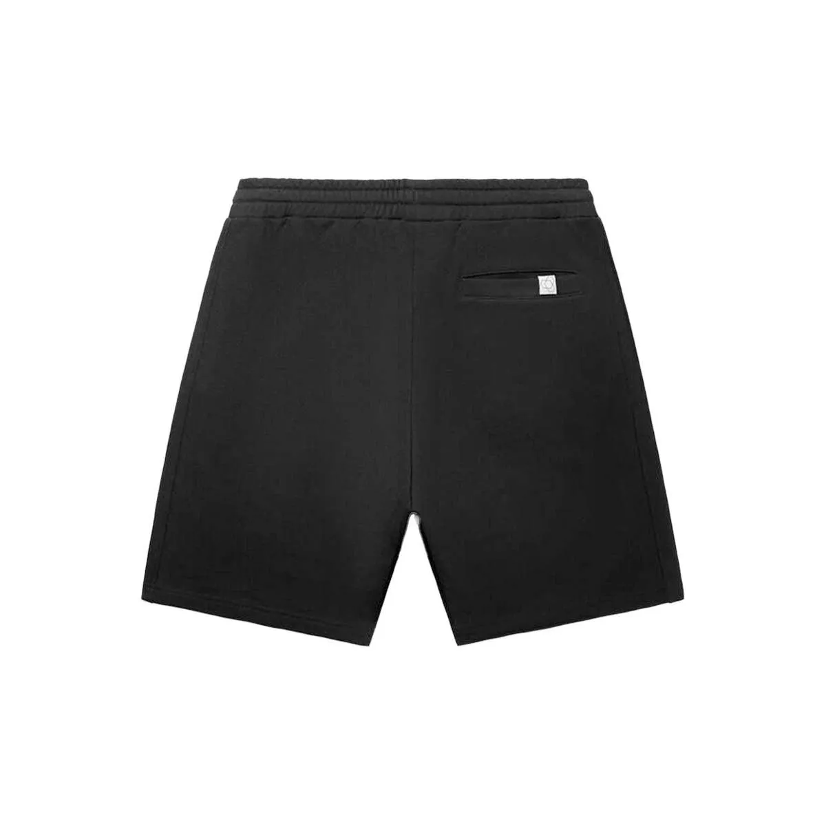 Brand Regular Fit Shorts Long Line Jet Black