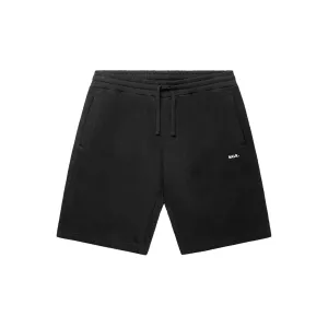 Brand Regular Fit Shorts Long Line Jet Black