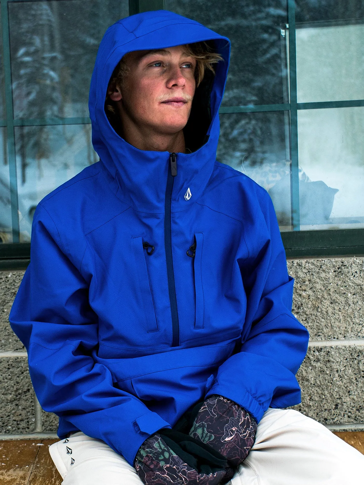 Brighton Pullover Jacket - BRIGHT BLUE