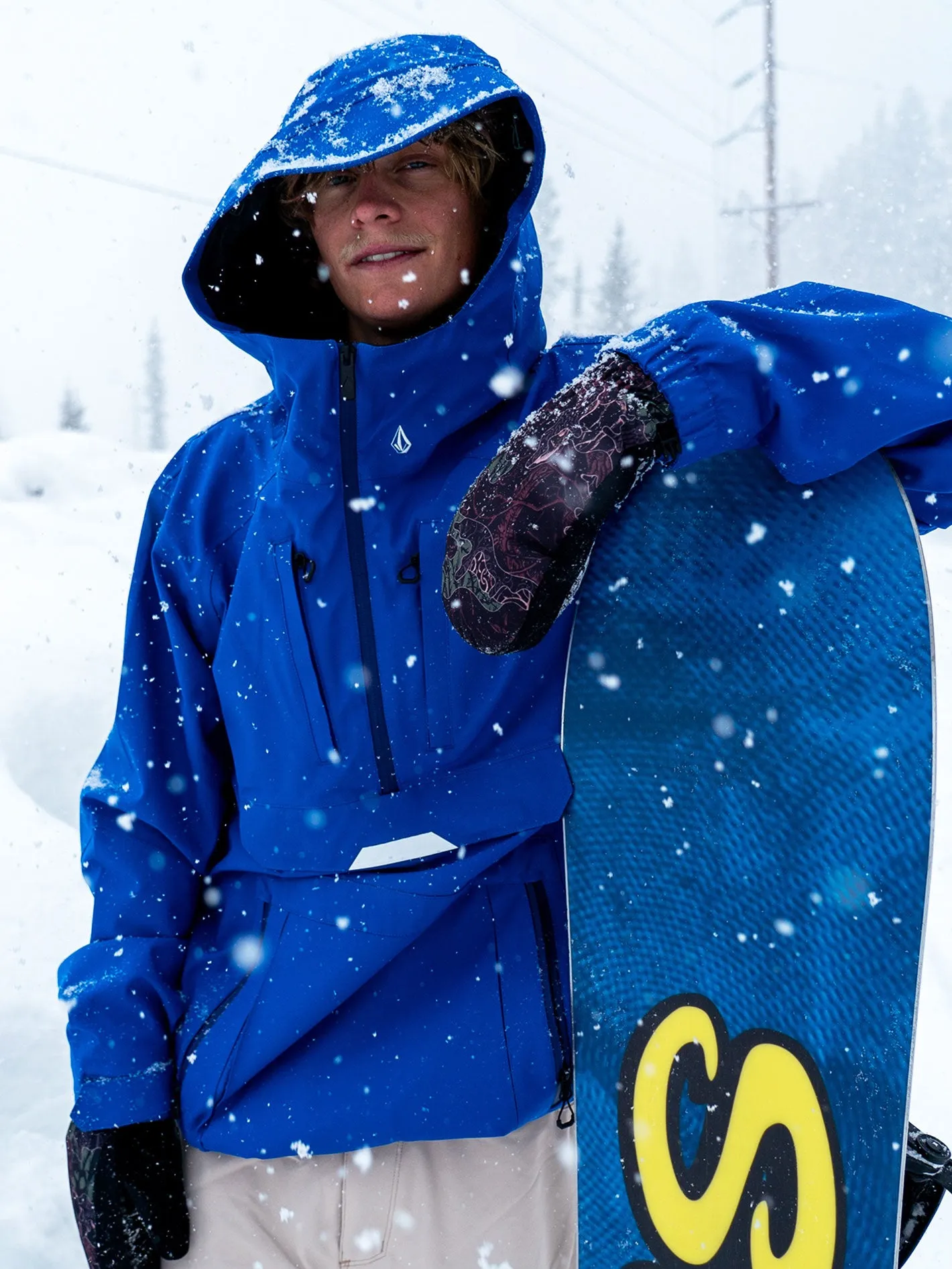Brighton Pullover Jacket - BRIGHT BLUE