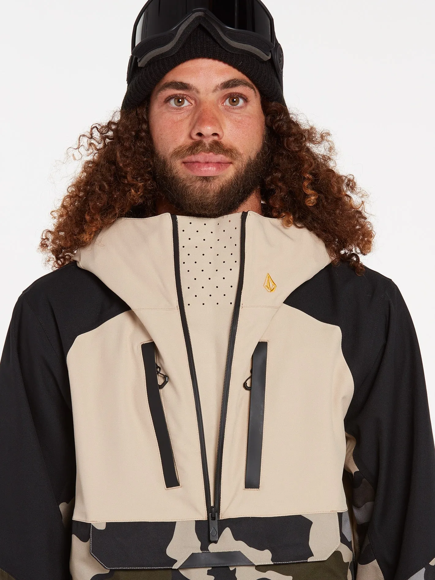 Brighton Pullover Jacket - DRILL KHAKI