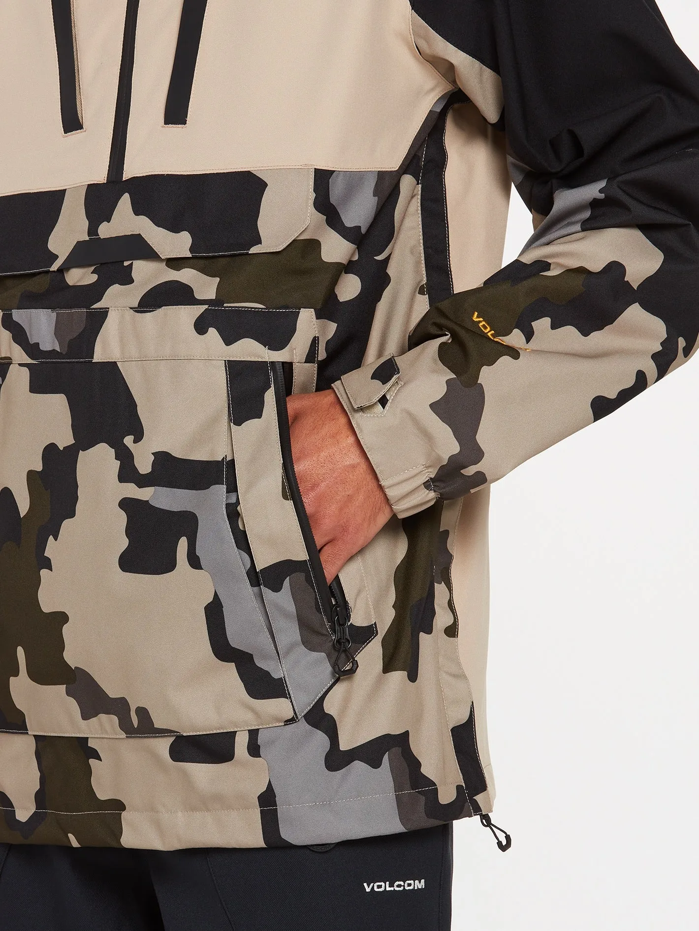 Brighton Pullover Jacket - DRILL KHAKI