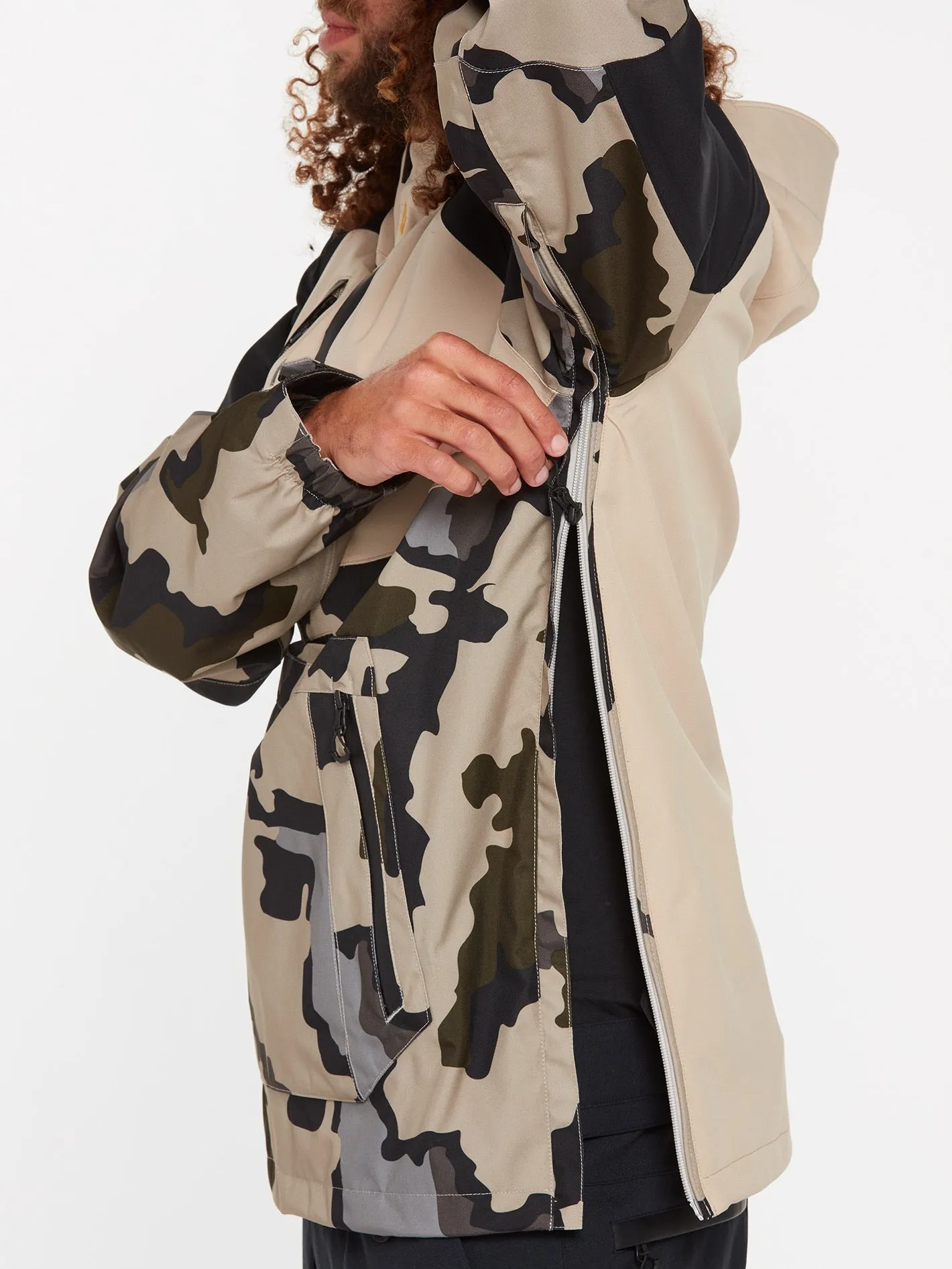 Brighton Pullover Jacket - DRILL KHAKI