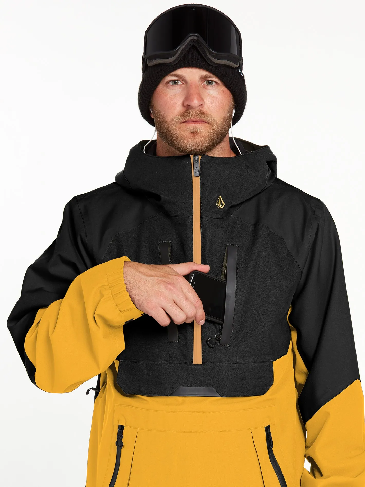 Brighton Pullover Jacket - RESIN GOLD