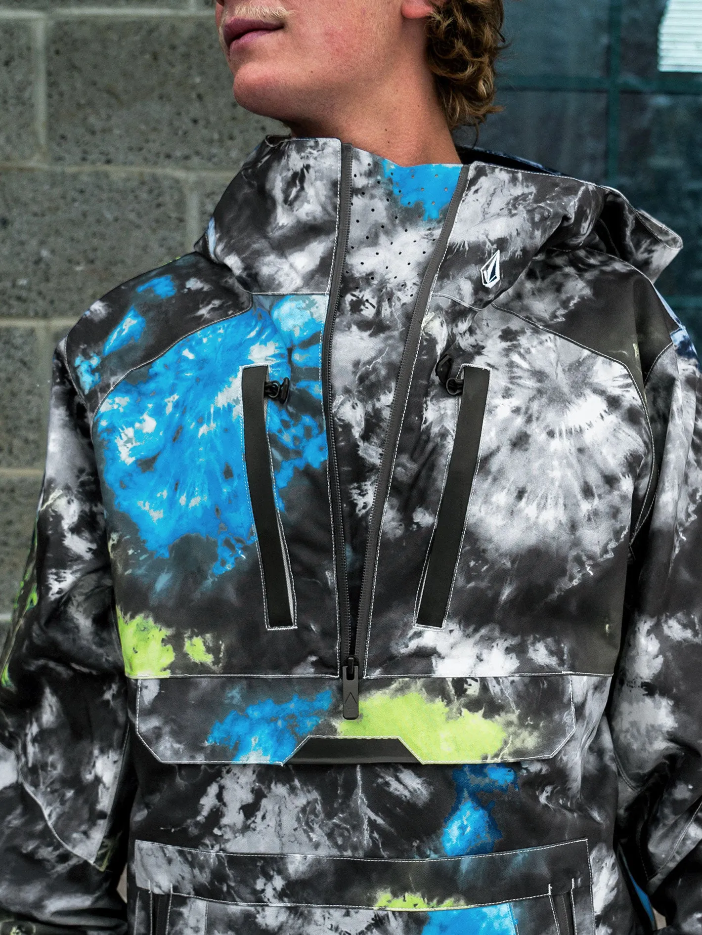 Brighton Pullover Jacket - TIE DYE