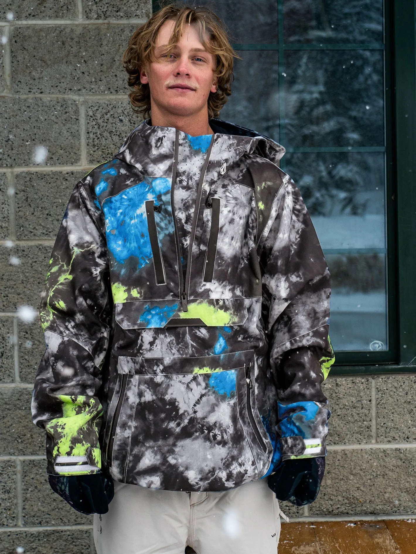 Brighton Pullover Jacket - TIE DYE