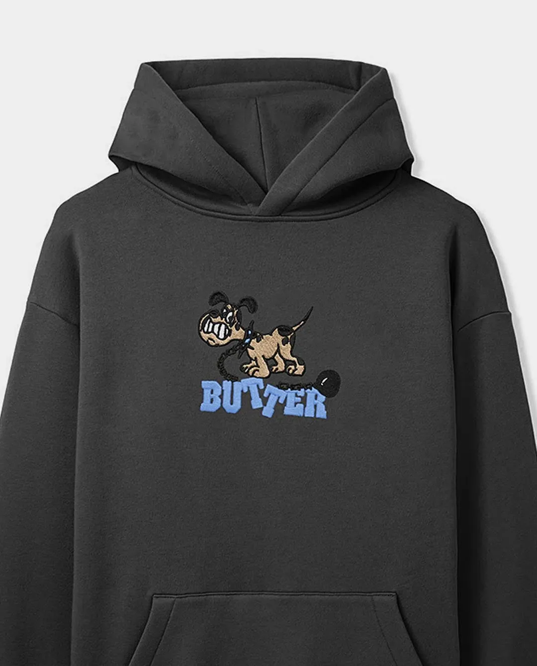 Butter Goods - Unleash Pullover Hood - Washed Black