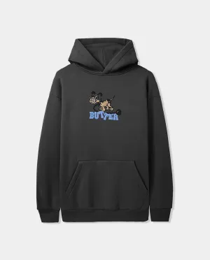 Butter Goods - Unleash Pullover Hood - Washed Black