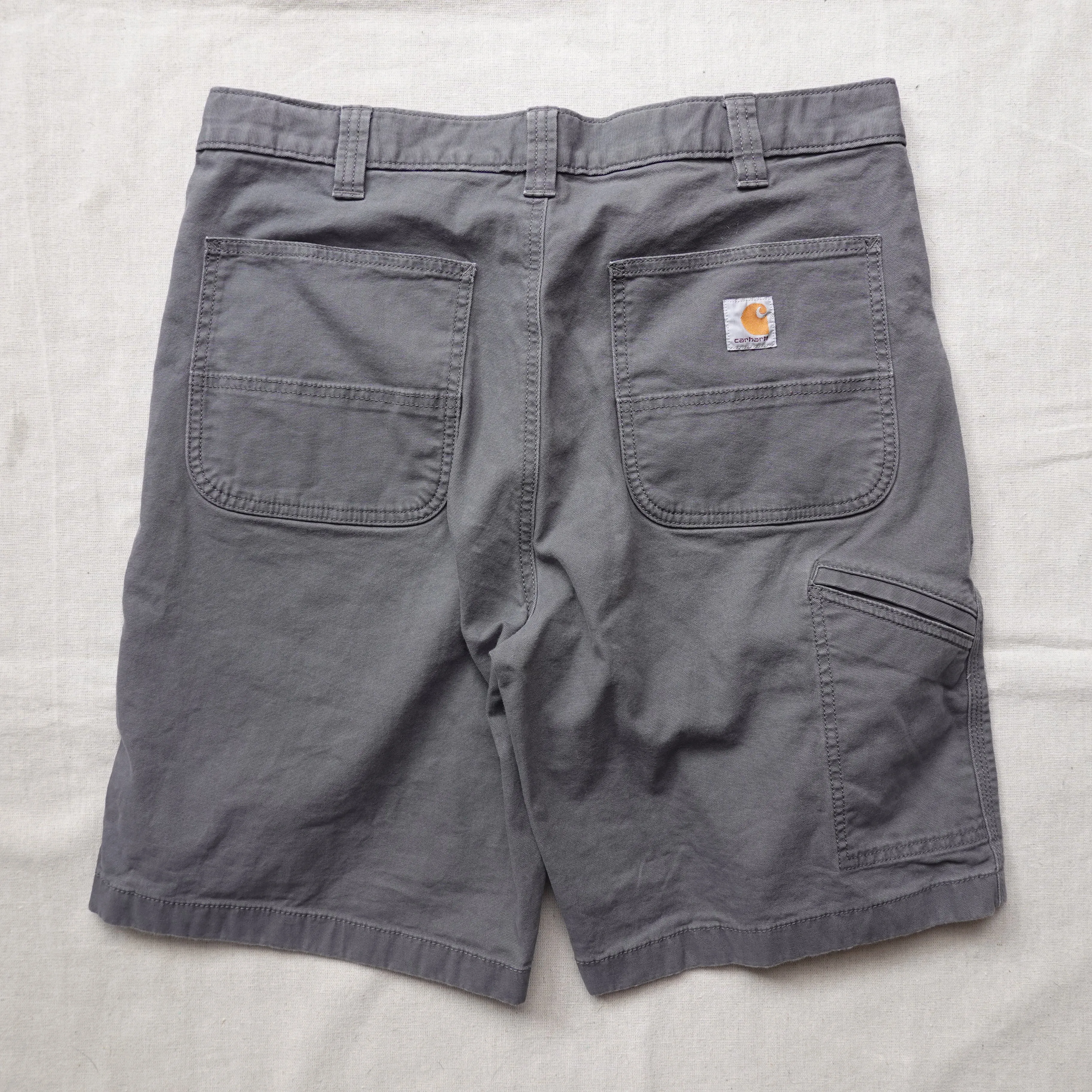 Carhartt Relaxed Fit Grey Shorts - Size 34