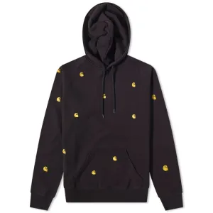Carhartt WIP Seek Sweat Hooded Sweatshirt, Black