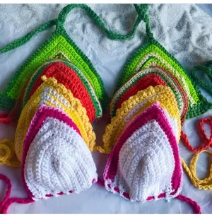 Crochet Bikini basics tops