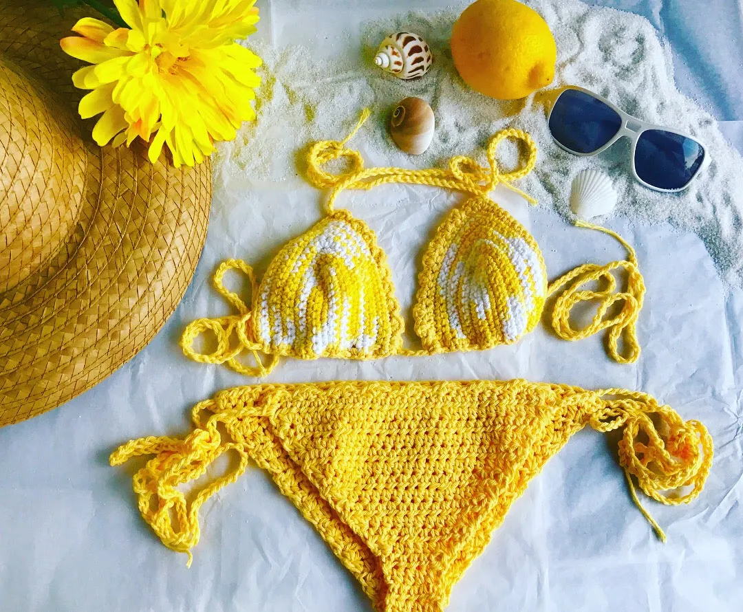Crochet Bikini basics tops