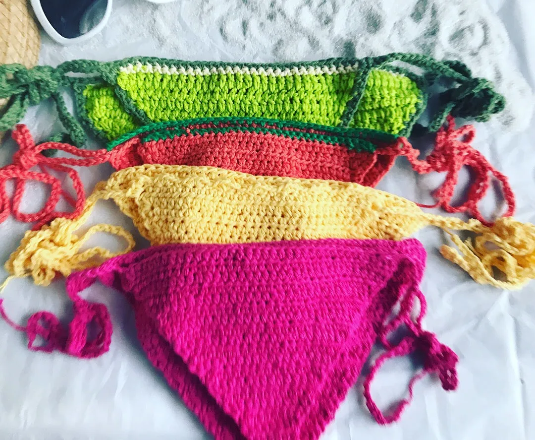 Crochet Bikini basics tops