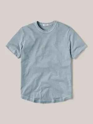 Cruz Venice Wash Slub Curved Hem Tee
