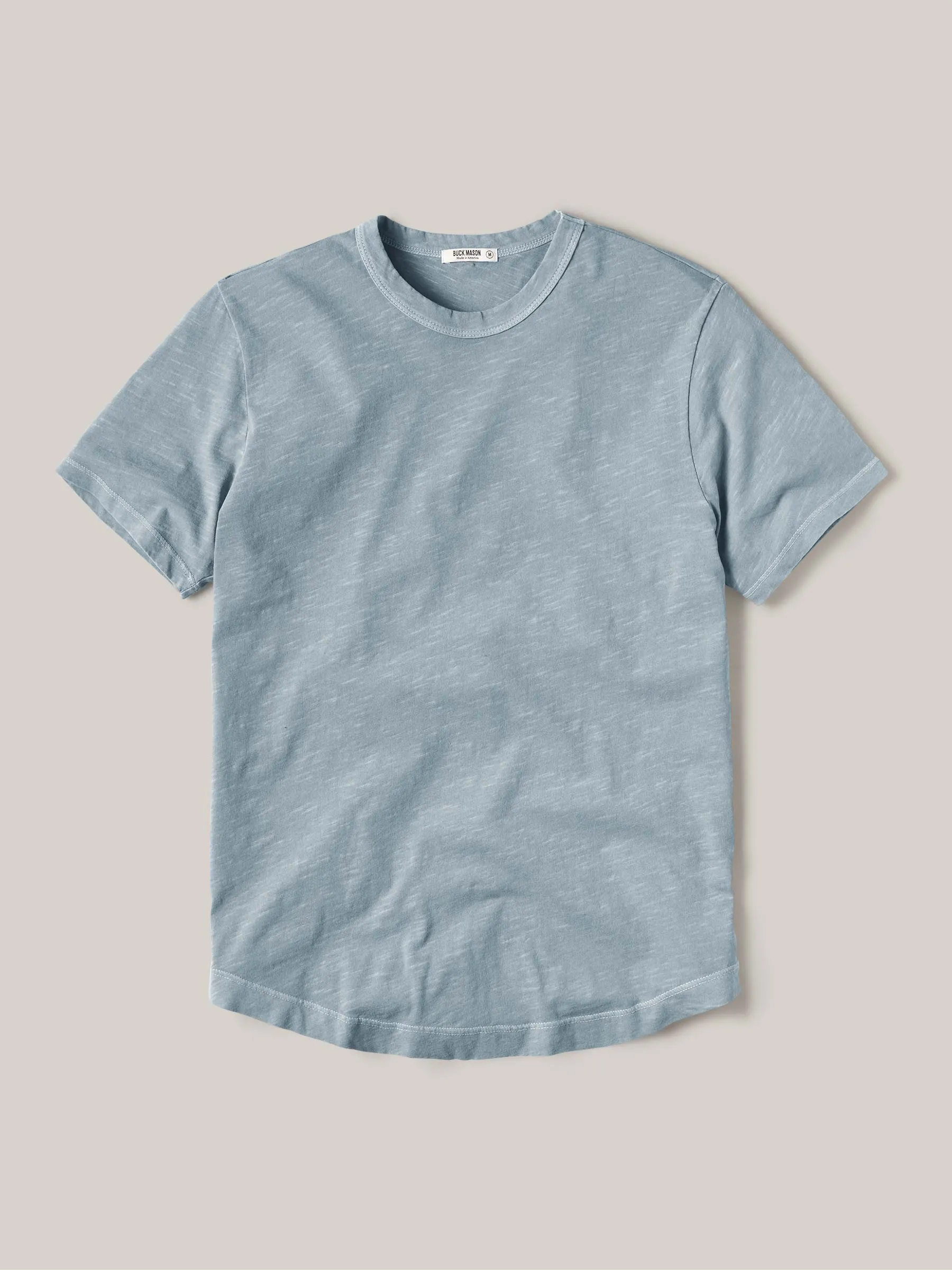 Cruz Venice Wash Slub Curved Hem Tee