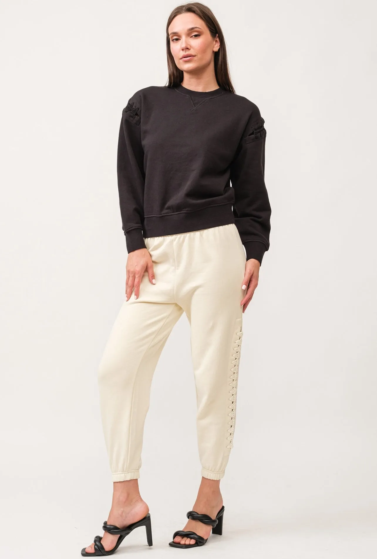 Dear John: Lucinda Sweater in Black