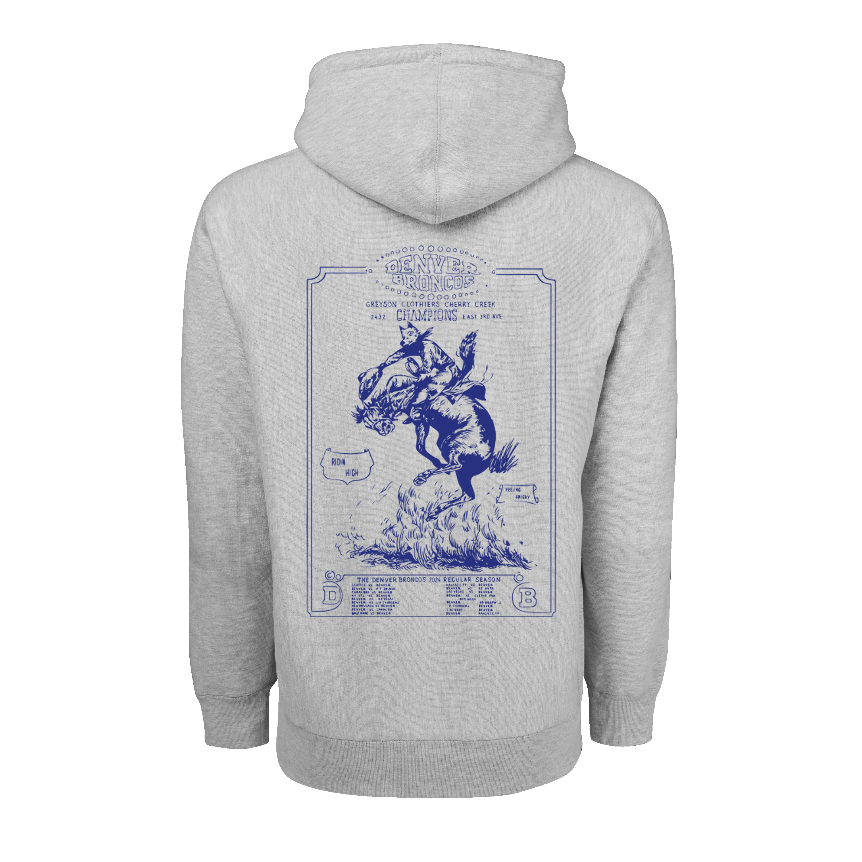 Denver Broncos Fireside Hoodie