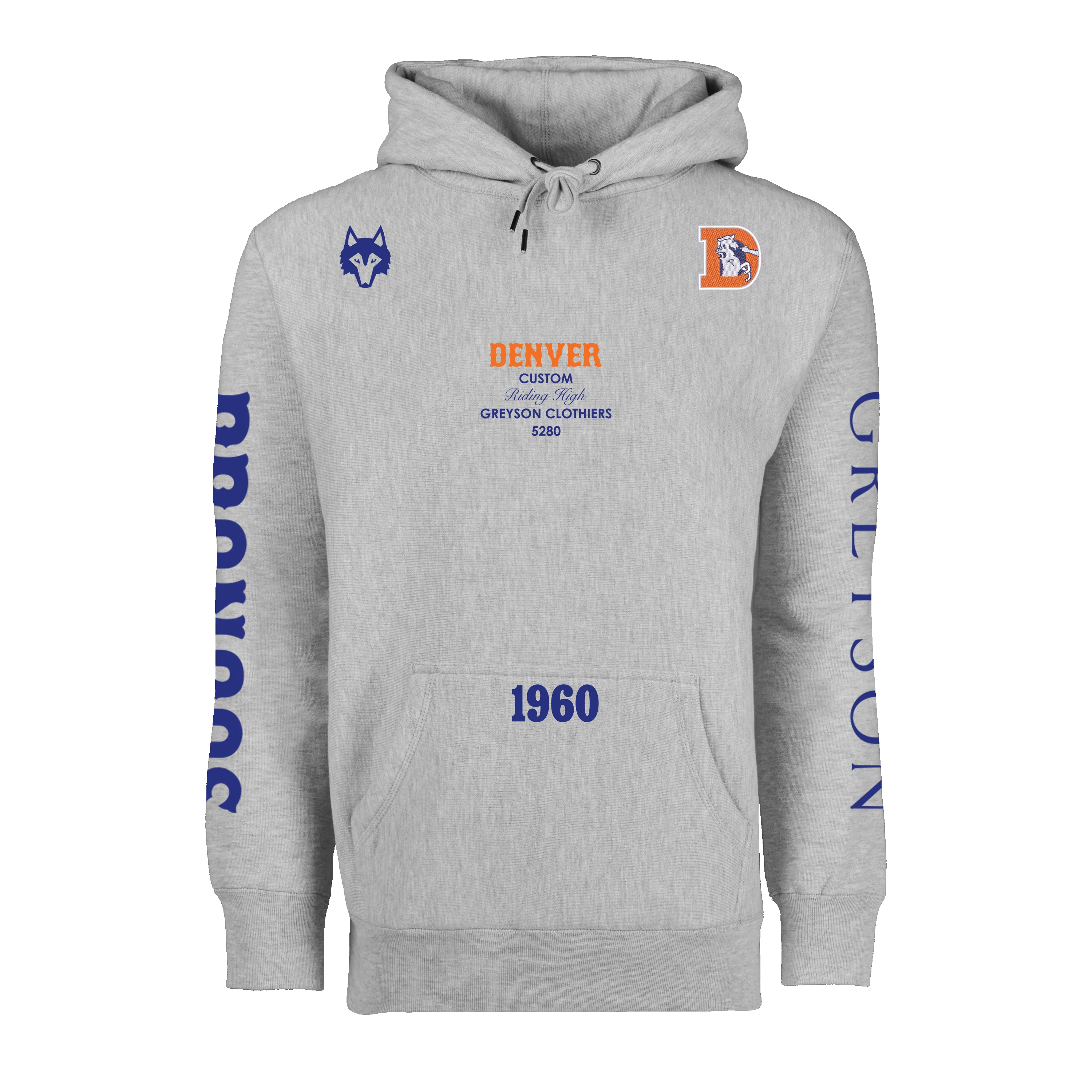 Denver Broncos Fireside Hoodie