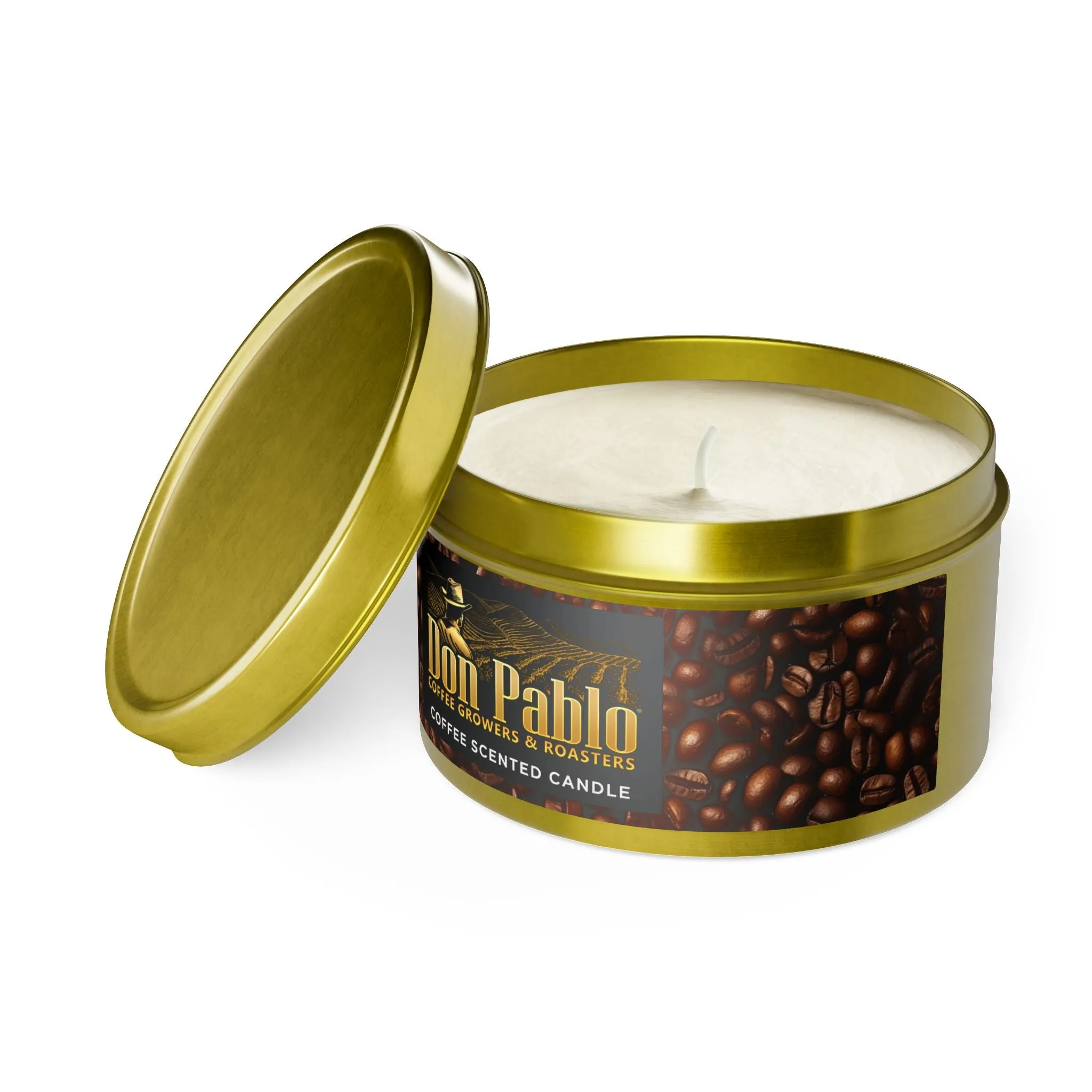 Don Pablo Coffee scented - Tin Candles