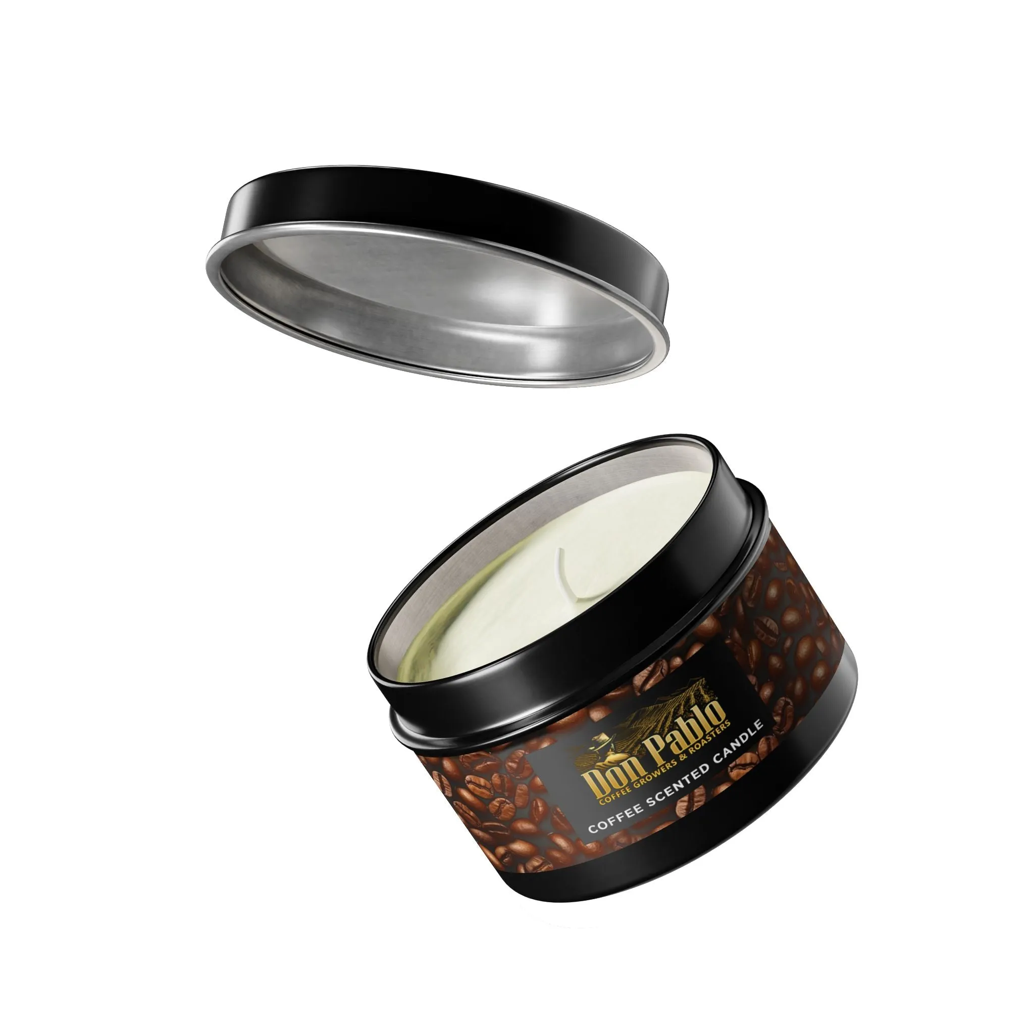 Don Pablo Coffee scented - Tin Candles