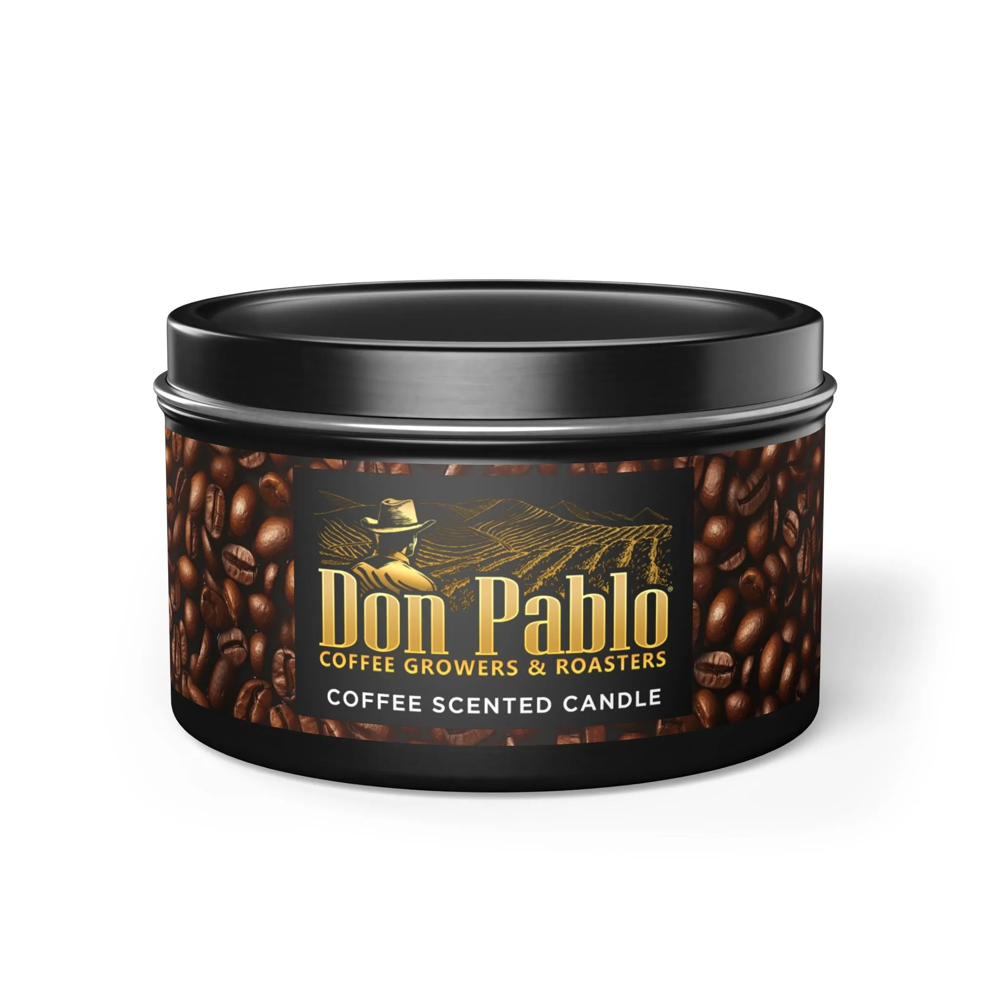 Don Pablo Coffee scented - Tin Candles