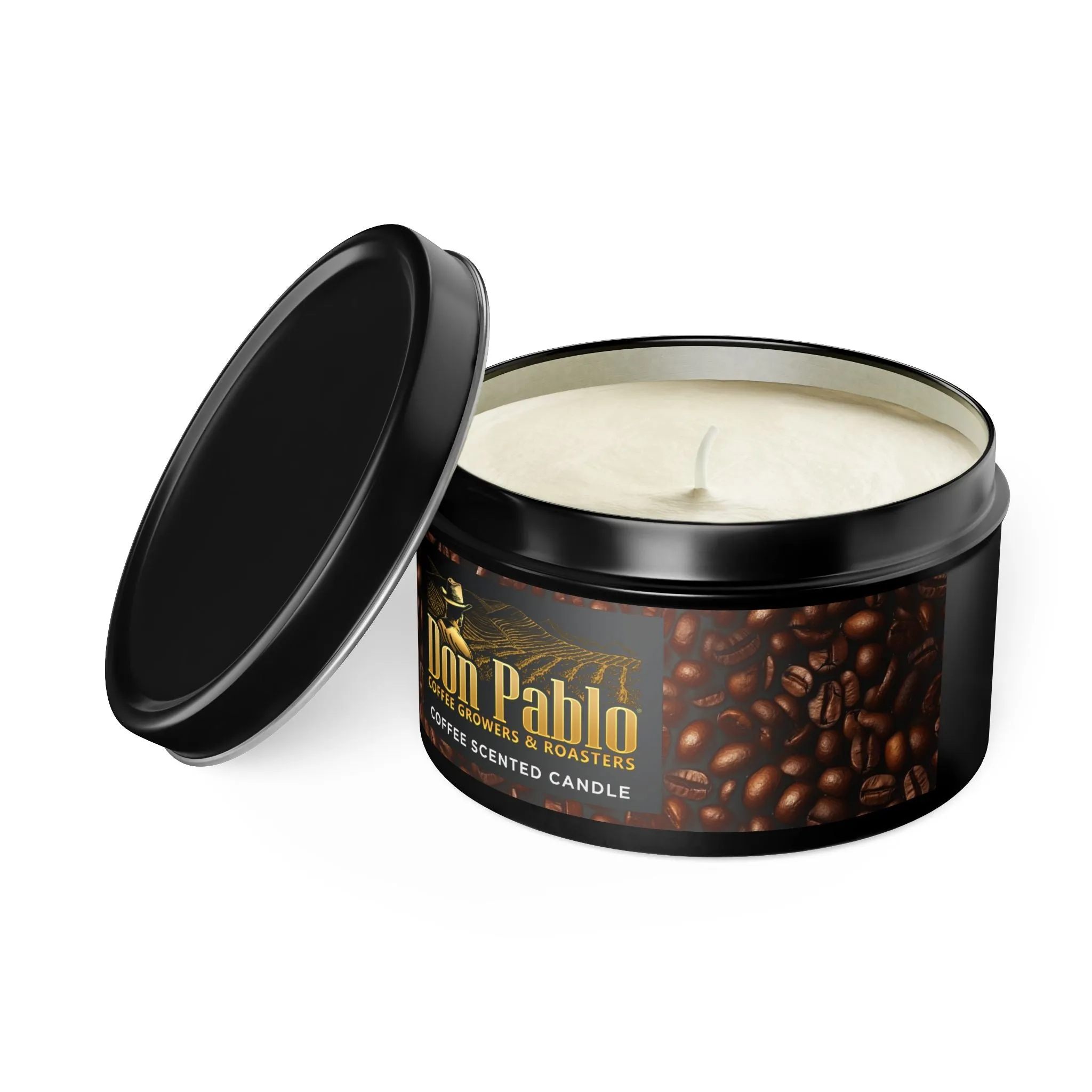Don Pablo Coffee scented - Tin Candles