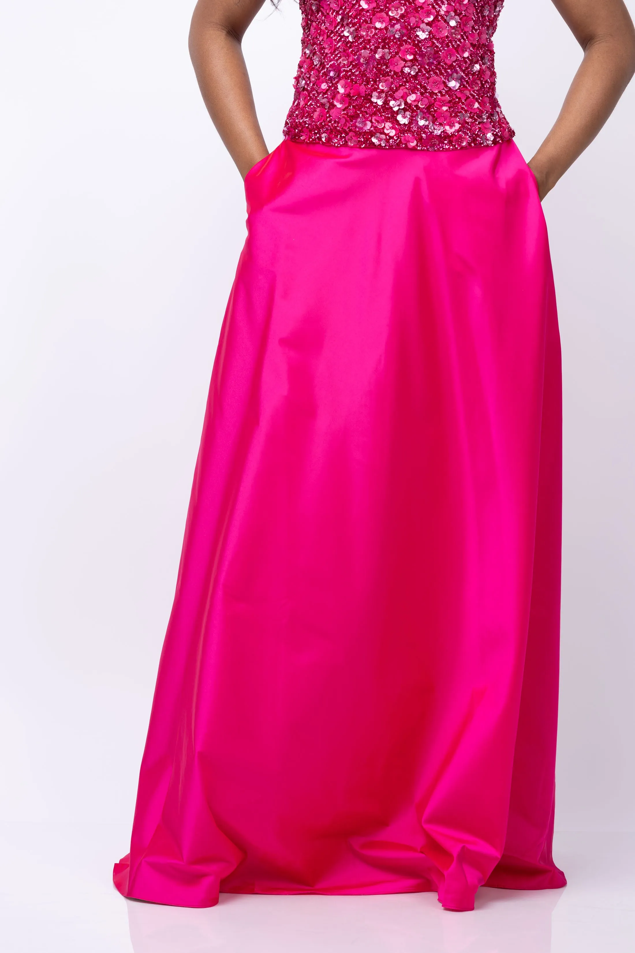 Emily Shalant Aline Skirt in Watermelon