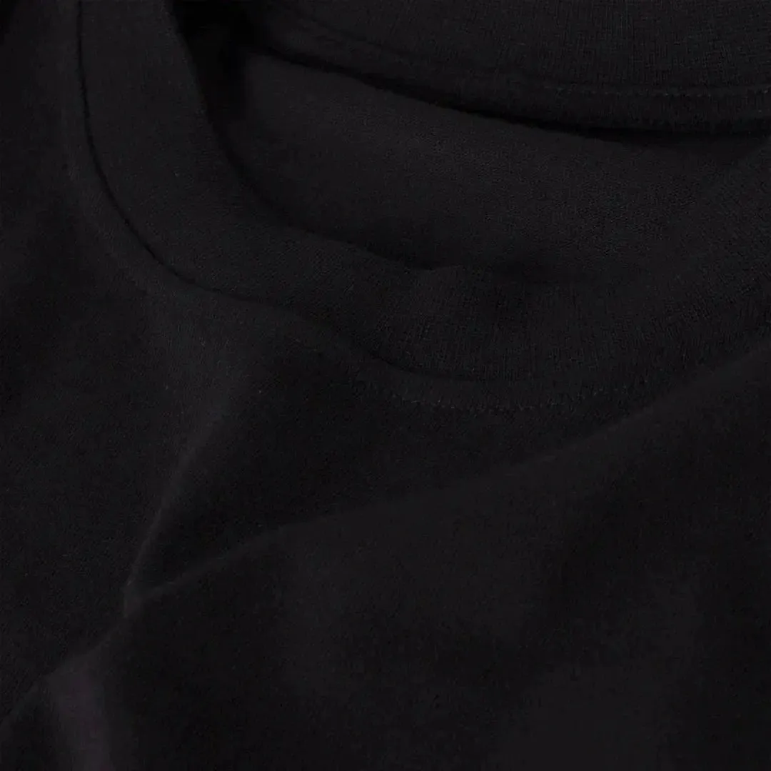 Everyday Oversized Long Sleeve - Basic Sweatshirt - Black