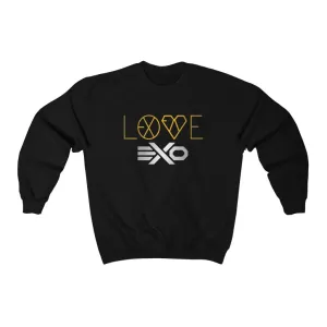 EXO Love Sweatshirt - EXO Sweatshirt - Kpop Crewneck Women Sweatshirt
