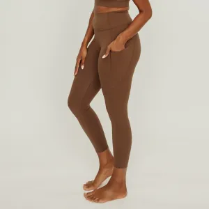 Focus Leggings - Brown | MT LUXE