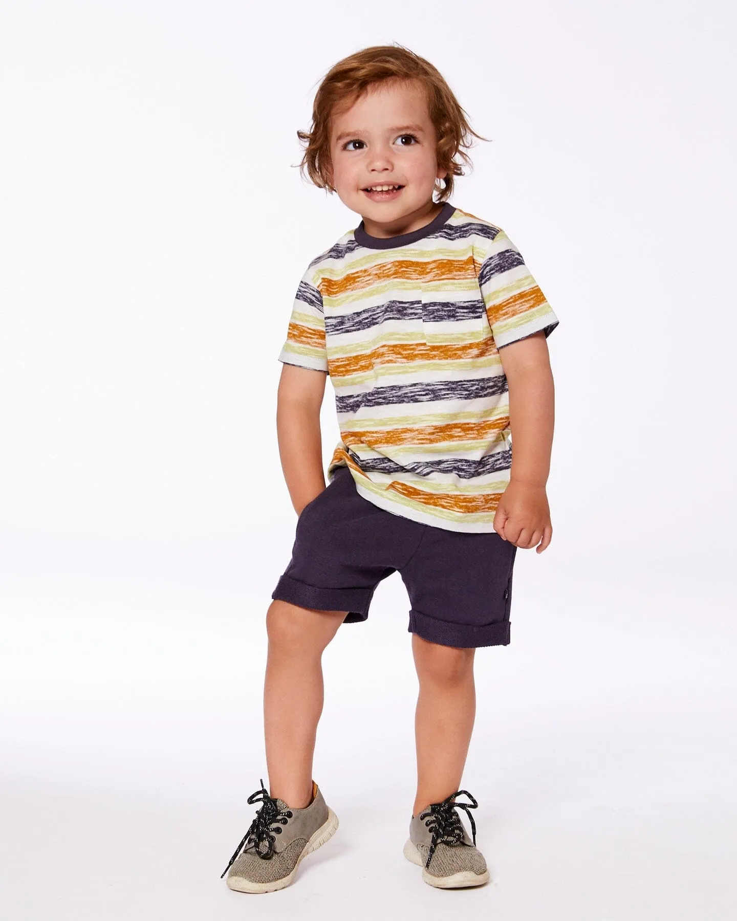 French Terry Short Dark Gray
