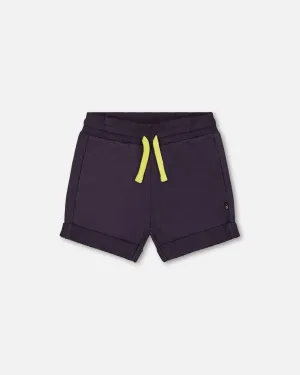French Terry Short Dark Gray