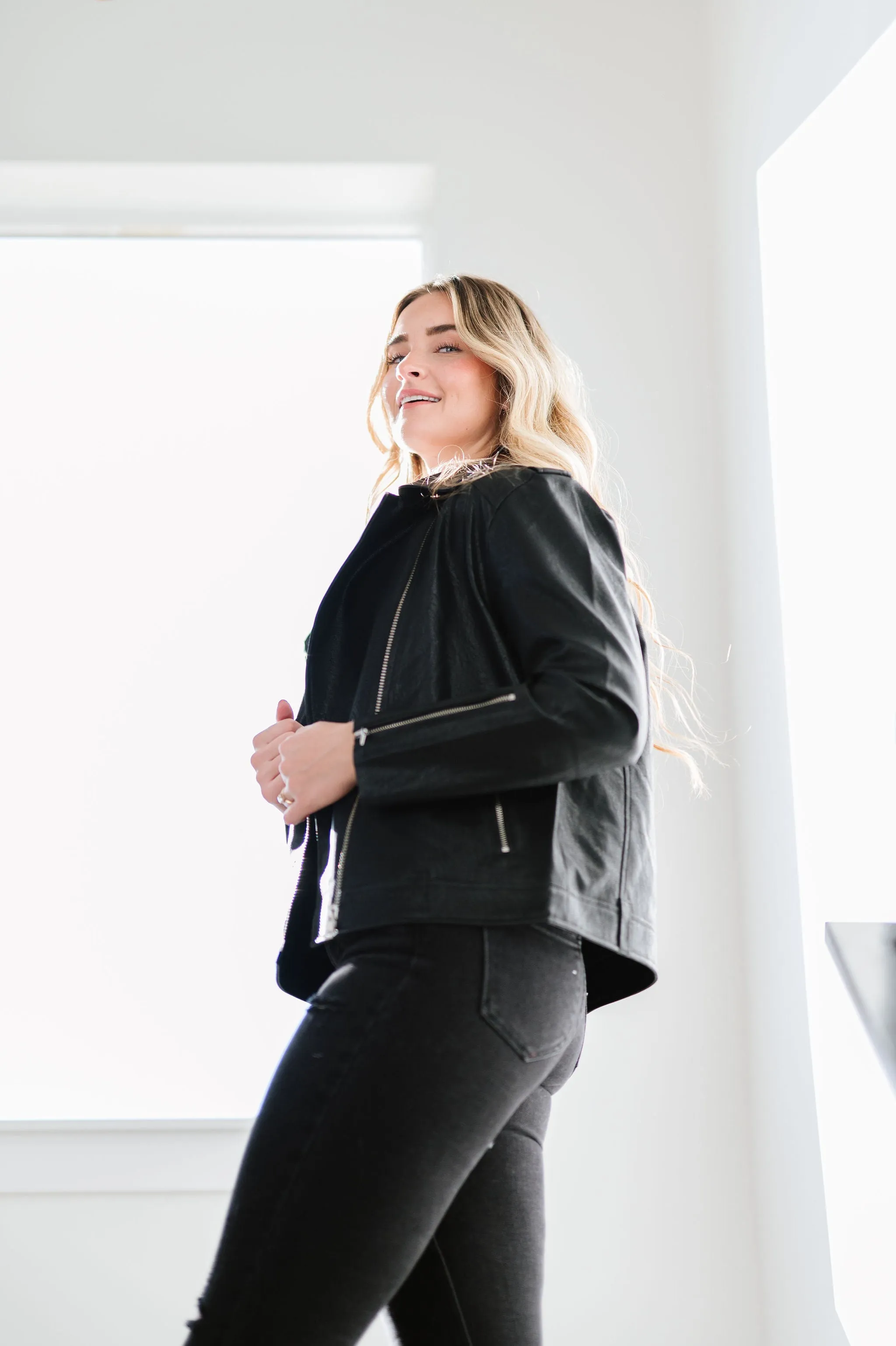 From The Beginning Biker Jacket