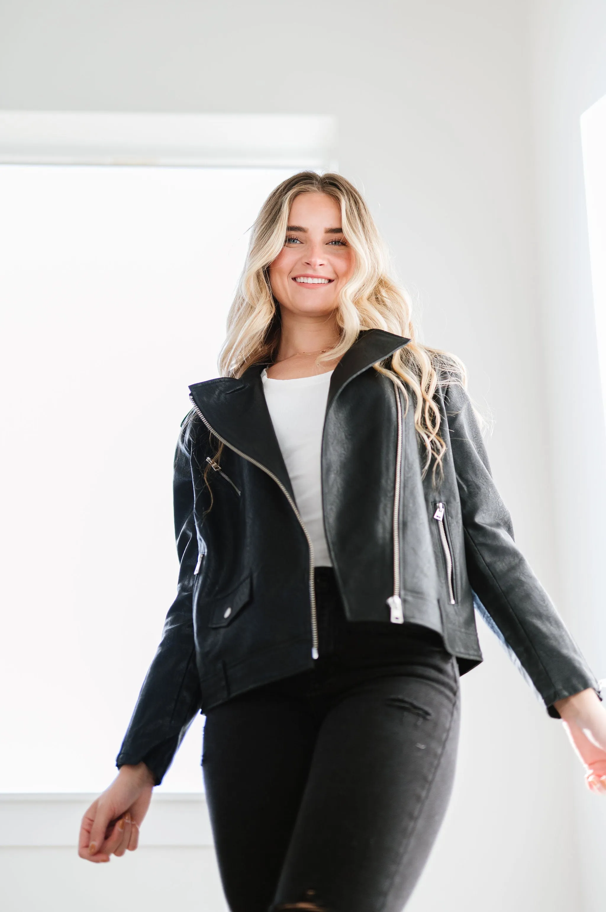 From The Beginning Biker Jacket