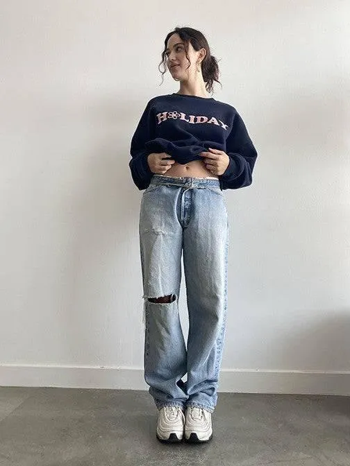 Hailey Holiday Daisy Crewneck Sweatshirt