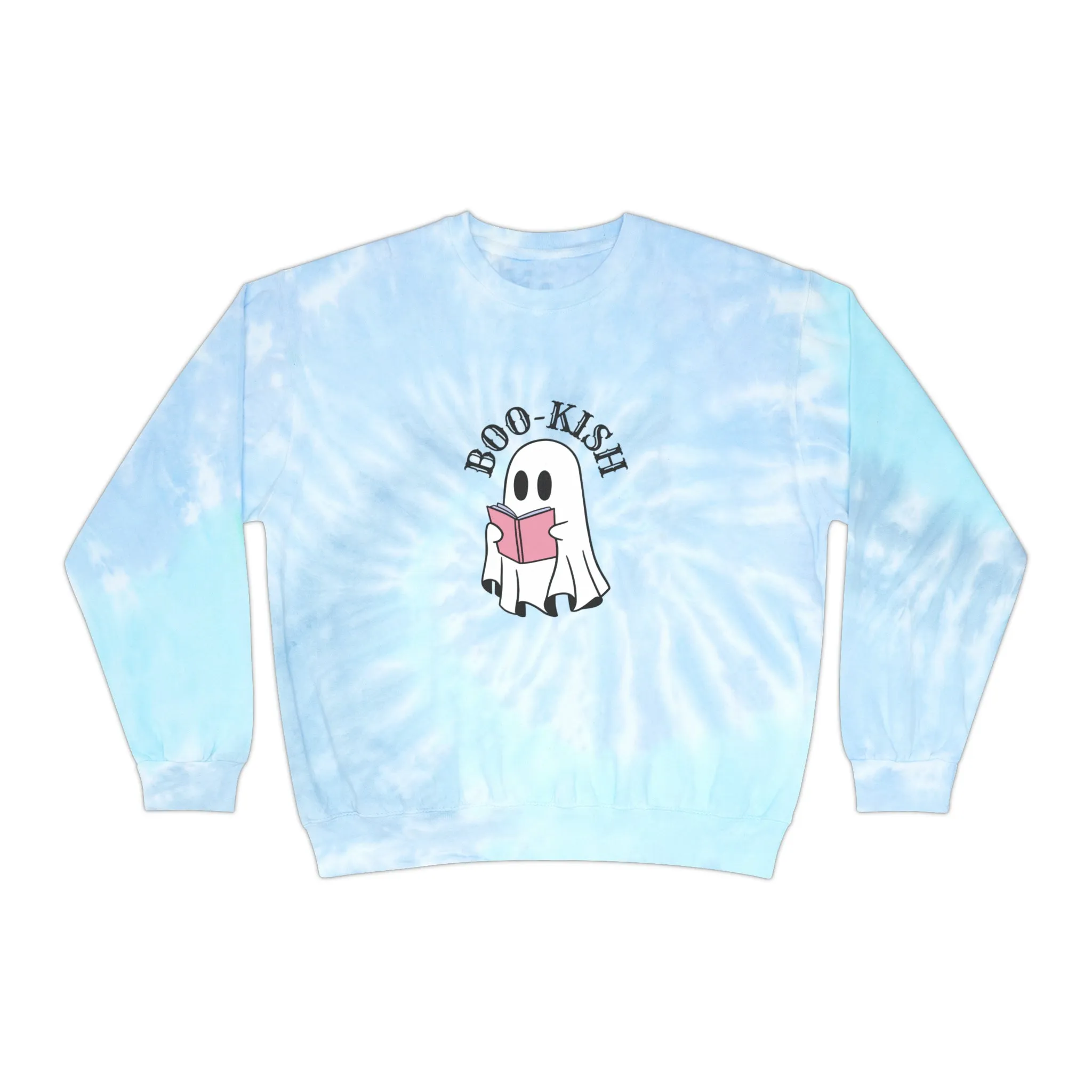 Halloween Sweatshirt, Bookish Sweatshirt, Spooky Season Sweater, Book Lover SweatShirt, Pastel Halloween Sweater, Ghost Sweatshirt, Boo Jee