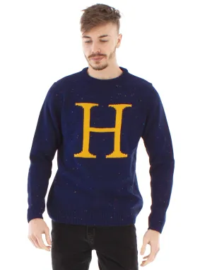Harry Potter Mens Blue Jumper