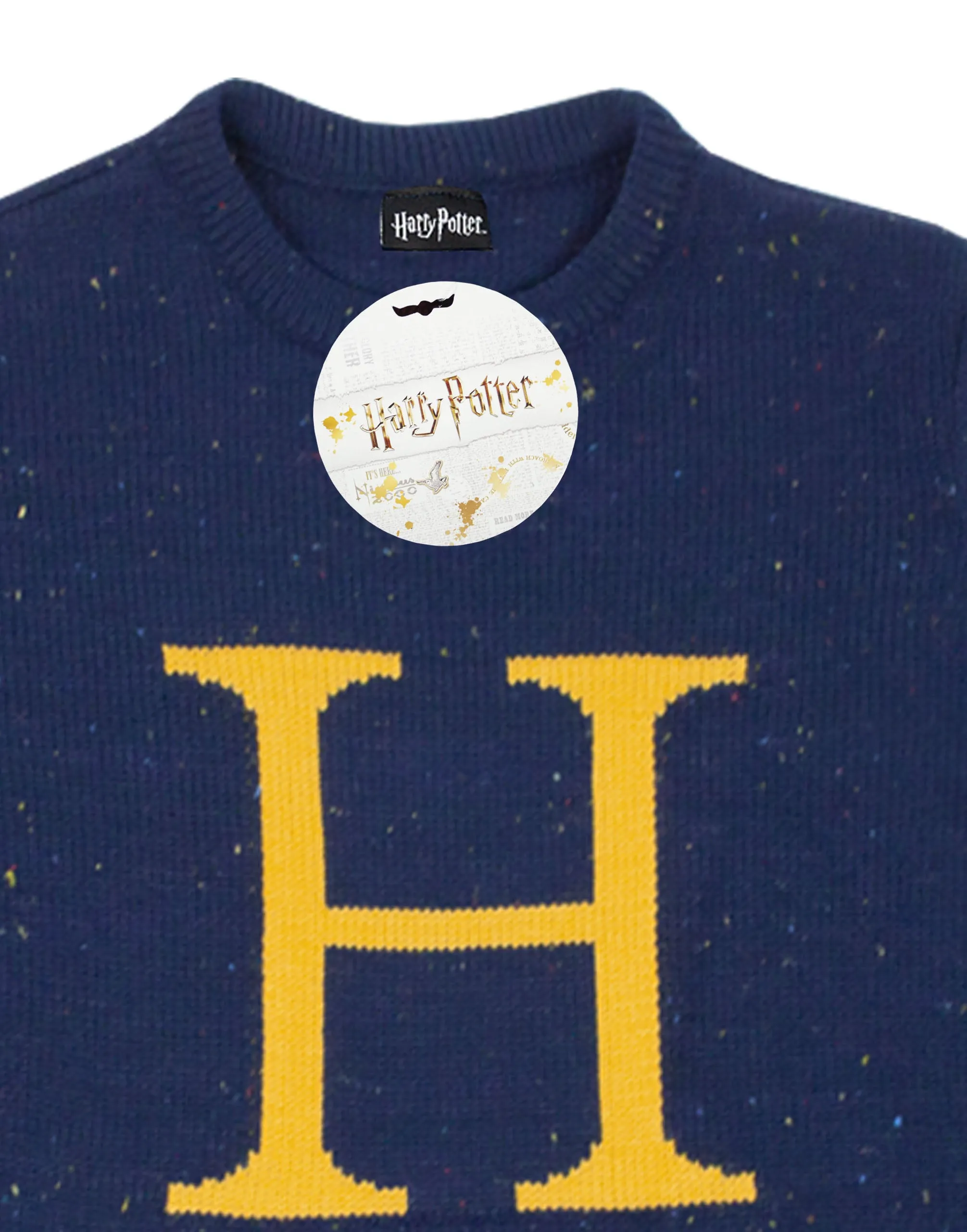 Harry Potter Mens Blue Jumper