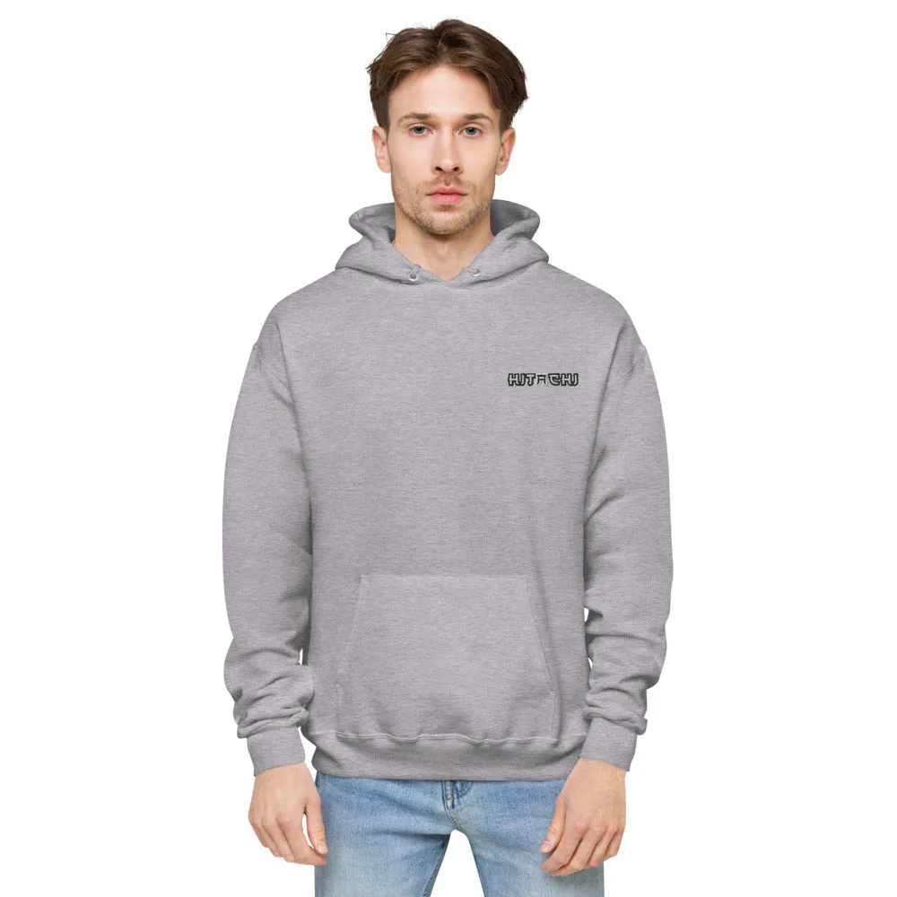 Hitachi Embroidered Unisex Hanes fleece hoodie