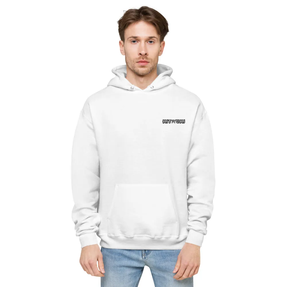 Hitachi Embroidered Unisex Hanes fleece hoodie