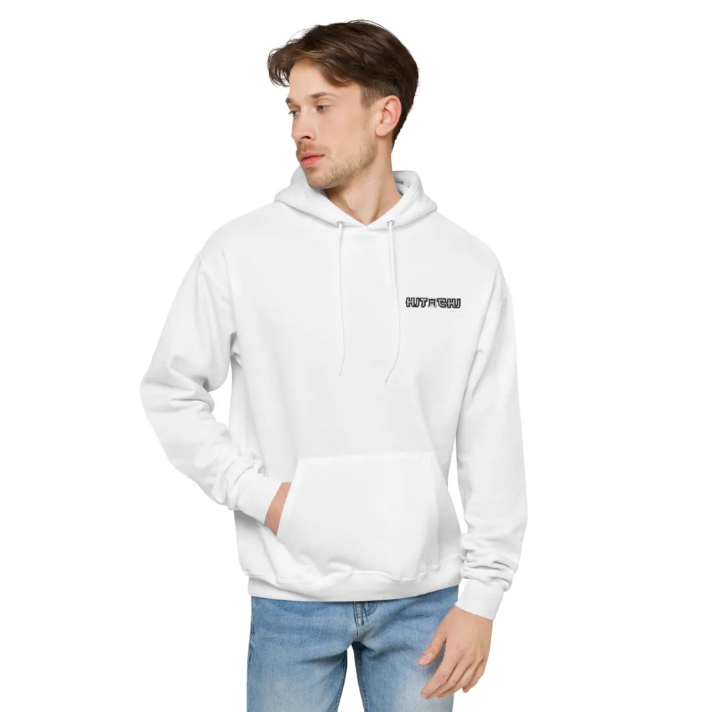 Hitachi Embroidered Unisex Hanes fleece hoodie
